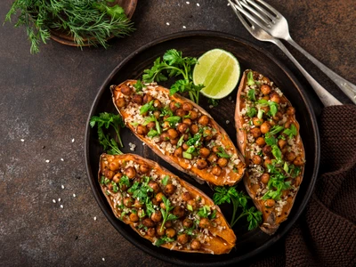 Cartofi dulci cu naut  sursa foto shutterstock 788953129 jpg