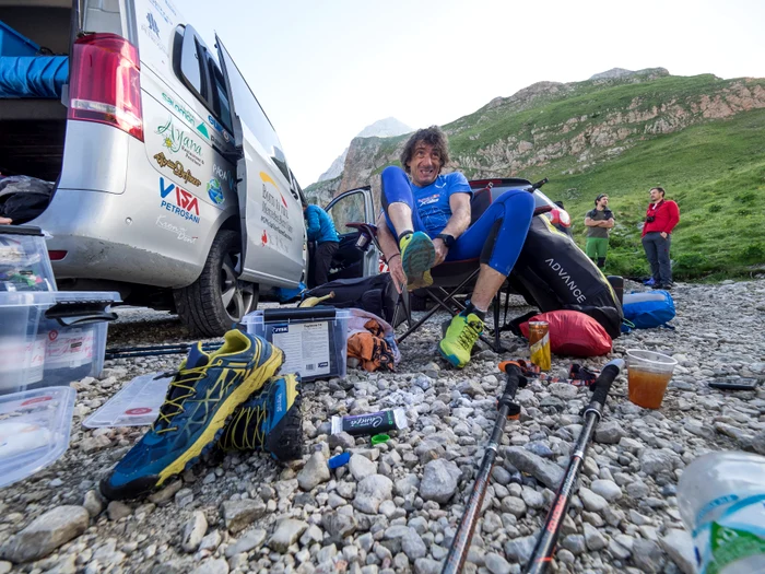 Toma Coconea în Alpi