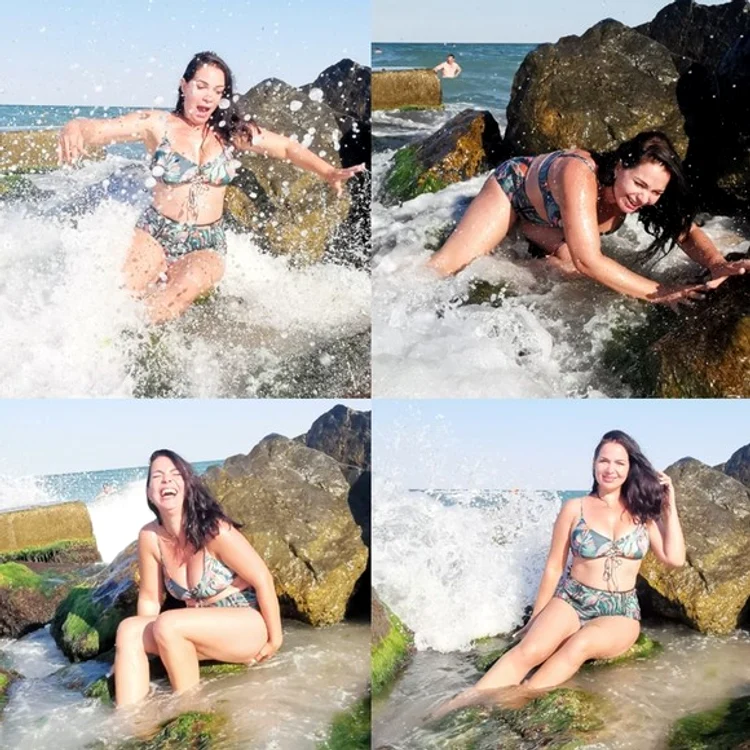 Deea Maxer a slăbit 5 kg si 7 cm în talie foto: Instagram
