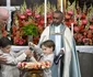 Prințul Carl Philip alături de fiica sa, Prințesa Ines, și Prințesa Sofia, în timpul botezului Prințesei Ines, la Capela Palatului Drottningholm din Stockholm, Suedia, pe 13 iunie 2025 Foto Profimedia