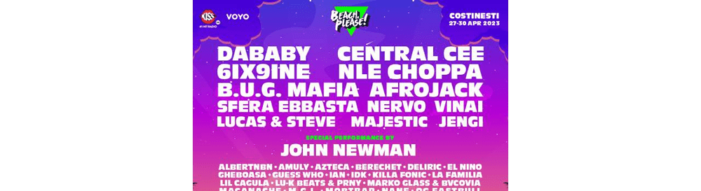 BUG Mafia și Afrojack, cap de afiș la festivalul Beach, Please! de la Costinești