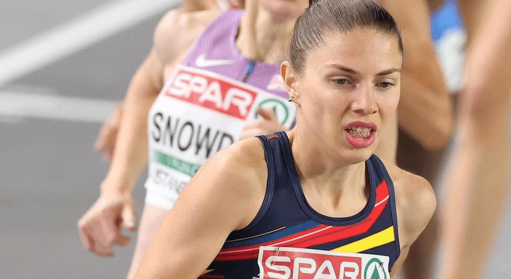 Claudia Bobocea, prima medalie pentru România la atletism, după opt ani de secetă