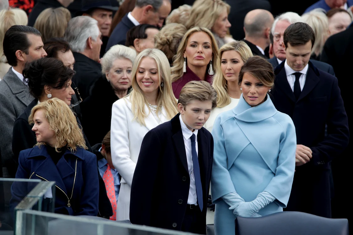 Ivanka, în umbra Melaniei la ceremonia de învestire a lui Donald Trump, în ianuarie 2017