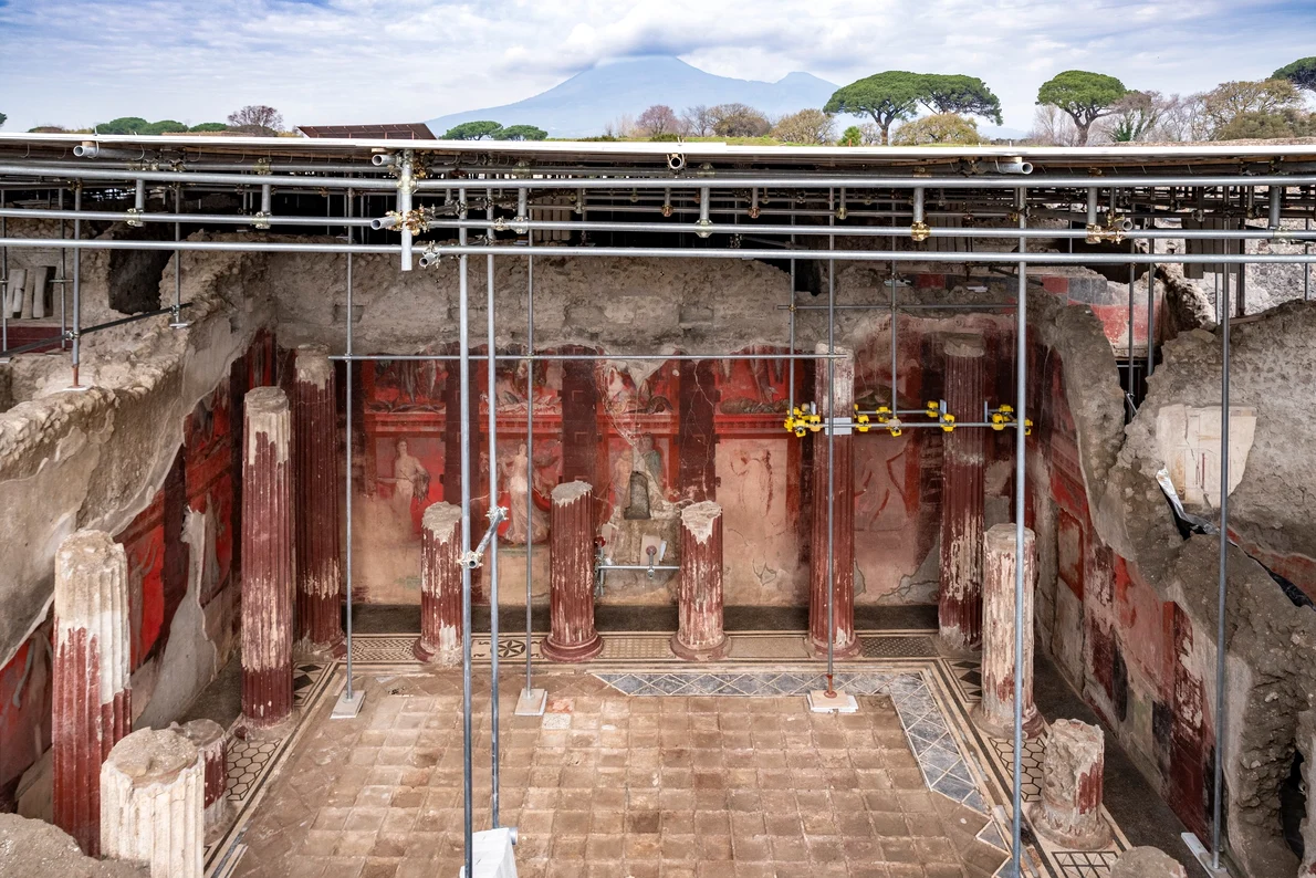 Fresce rare descoperite în Pompeii (©  Facebook / Pompeii - Parco Archeologico)