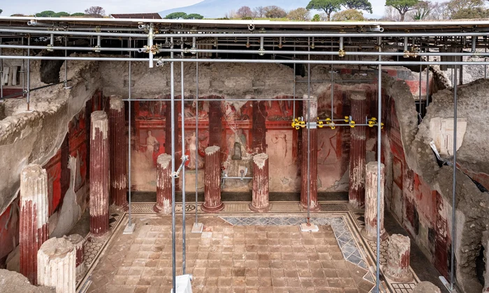 Fresce rare descoperite în Pompeii (©  Facebook / Pompeii - Parco Archeologico)