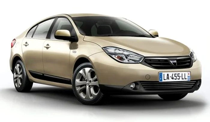 Vechiul model Dacia Solenza