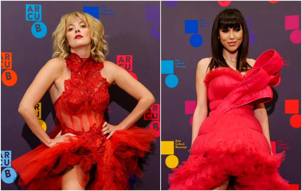 Diana Dumitrescu si Denise Rifai, duelul celor doua ladies in red jpg