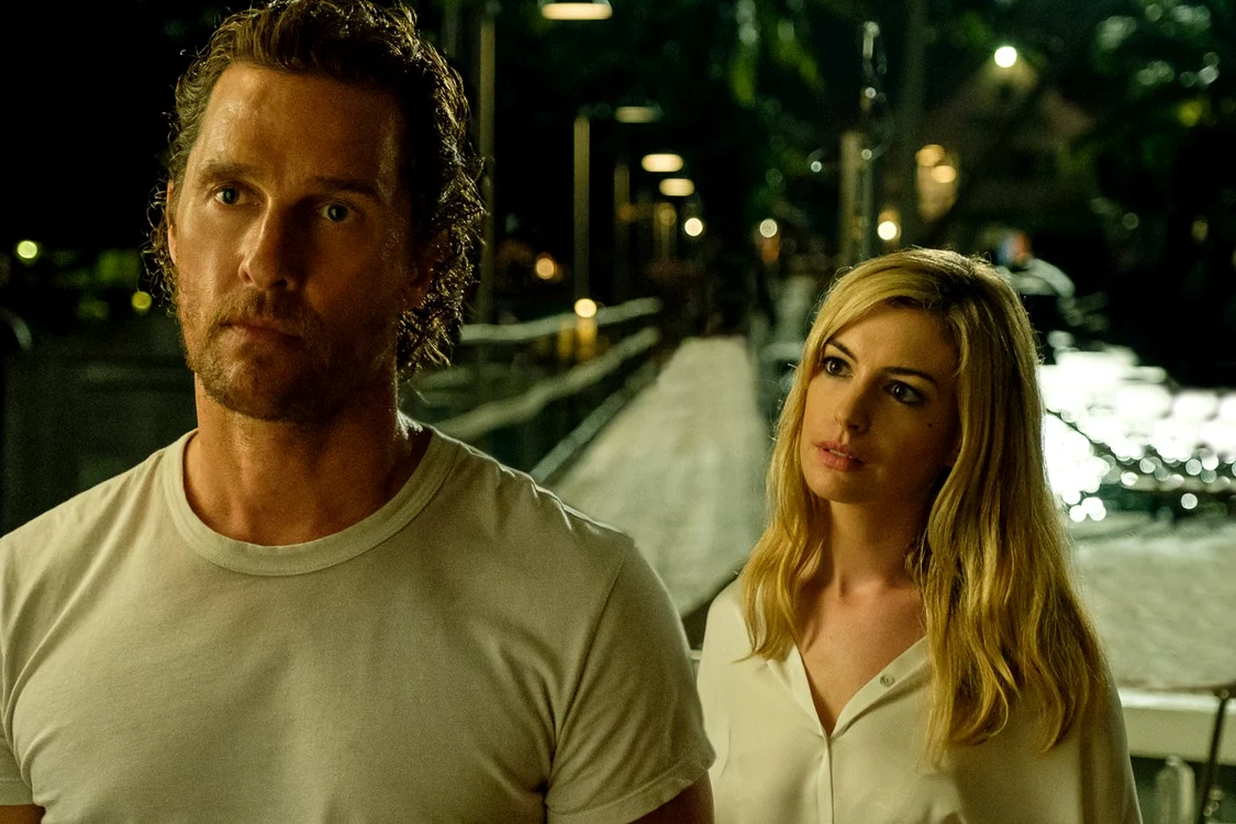 Matthew McConaughey şi Anne Hathaway au primit nominalizări la Zmeura de Aur 2020 pentru rolurile principale din Serenity FOTO Ascot Elite