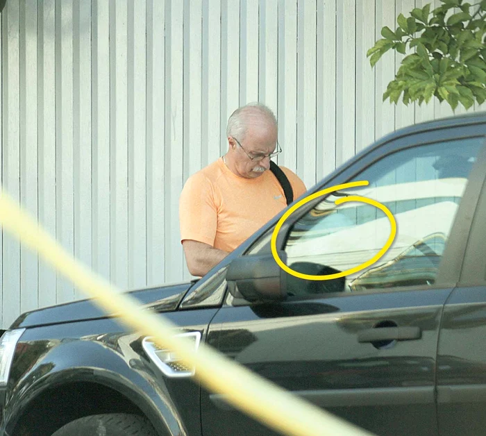 Ianuarie 2013: Octavian Bellu şi Mariana Bitang, surprinşi la plimbare cu cei trei căţei ai familiei, în iarna anului trecutFoto: CAPS