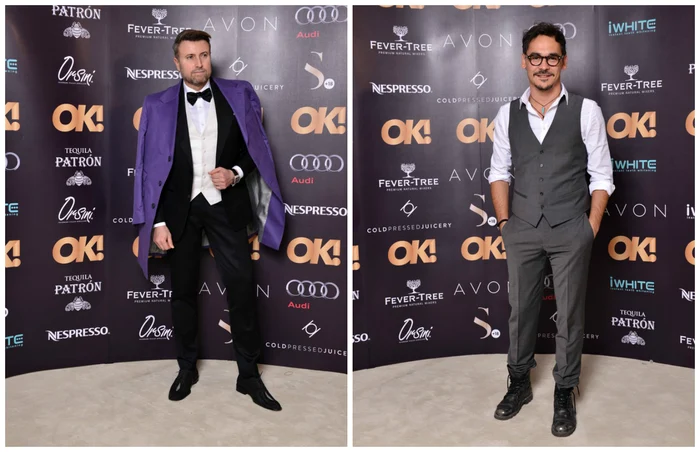 
    Doi dintre cele mai eleganți domni prezenți la OK! Golden Nightfoto: Sorin Stana  