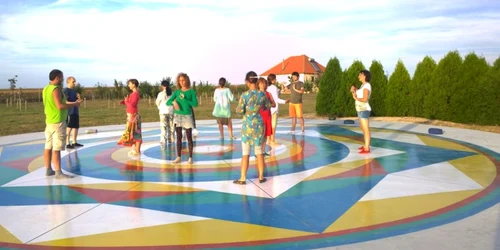 Tabăra Dzog-Chen de la 23 August din judeţul Constanţa Foto Arhivă personală