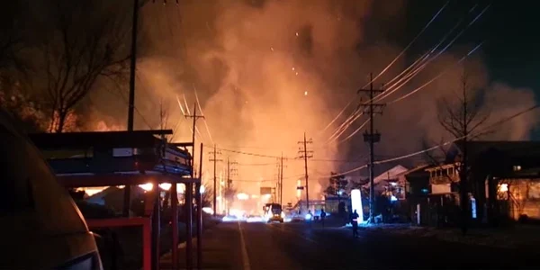 explozie statie gpl coreea de sud foto captura video jpg