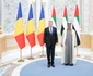 Iohannis, primit de către Președintele Emiratelor Arabe Unite FOTO: Presidency