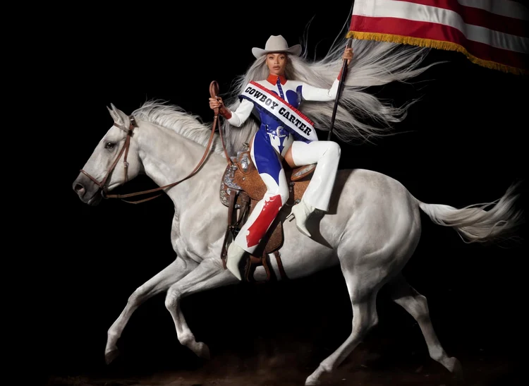 Beyoncé şi-a lansare cel mai recent album, "Cowboy Carter", foto Facebook