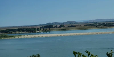 Insula din mijlocul Dunării de la Galați 