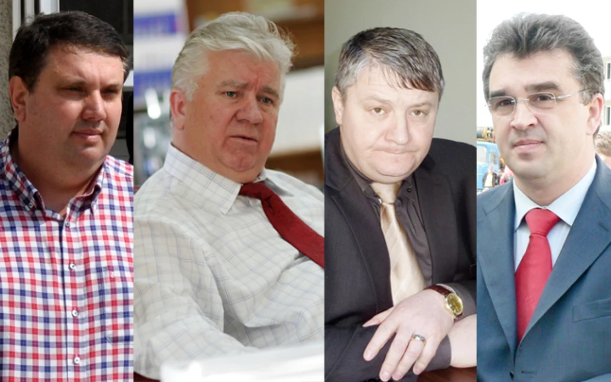 Adrian Duicu (Mehedinţi), Culiţă Tărâţă ( Neamţ), Florin Ţurcanu (Botoşani) şi Marian Oprişan (Vrancea): patru mari baroni locali: doi de la PSD, unul de la UNPR şi altul de la PNL