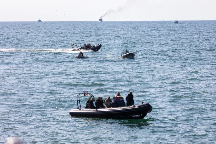 Exerciții militare în portul Constanța