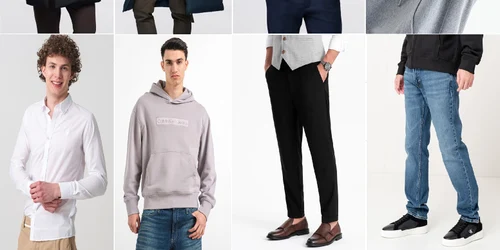 Ținute urban casual și smart casual pentru iarnă – inspirație de outfituri și idei de cadouri Colaj Fashion Days jpg