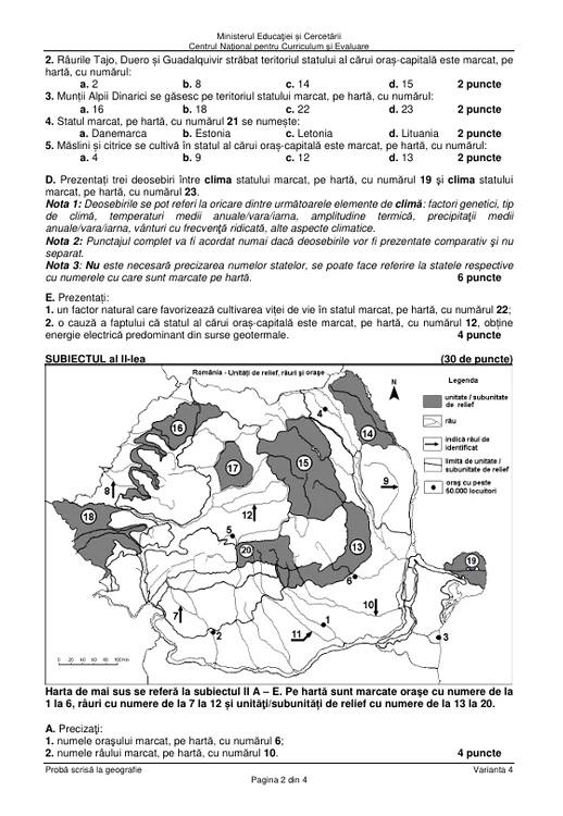 Bacalaureat 2025 - sesiunea de toamnă. Elevii au susținut proba la alegere a profilului. Subiecte și bareme de corectare 42 image