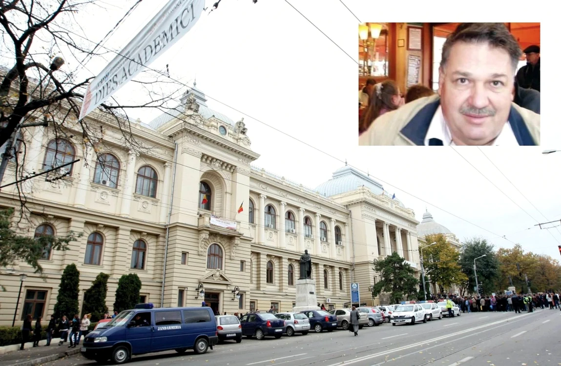 Constantin Petrovici, conferenţiarul iubăreţ, predă la Facultatea de Psihologie şi Ştiinţele Educaţiei de la Universitatea „Alexandru Ioan Cuza” din IaşiFoto: "Adevărul"