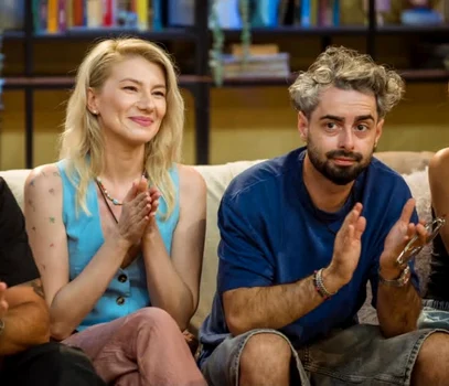 Alexandra și Radu Bucălae au fost eliminați  în ediția din 15 ianuarie, la Power Couple foto: Antena 1