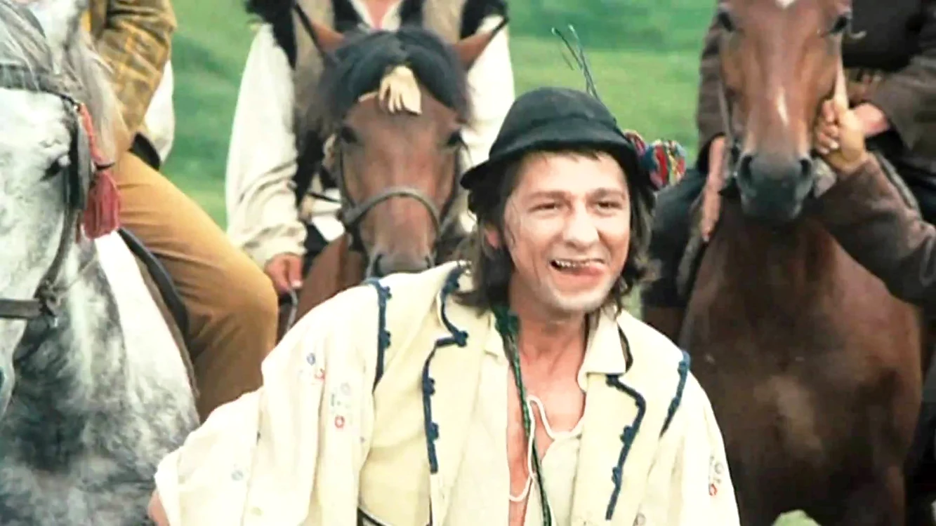 Sebastian Papaiani, în 1974, în filmul „Păcală”, unde a interpretat rolul principal