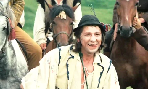Sebastian Papaiani, în 1974, în filmul „Păcală”, unde a interpretat rolul principal jpeg