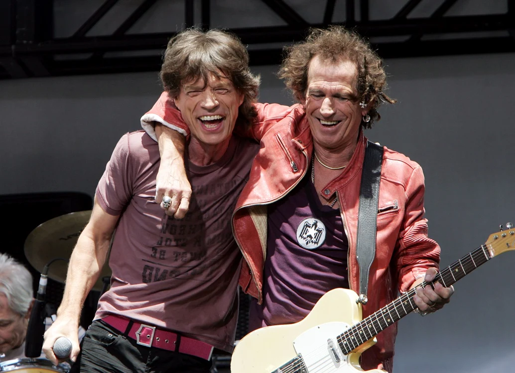 50 de ani cu Mick Jagger şi Keith Richards FOTO GettyImages/Gulliver