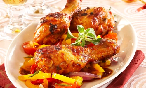 Marinated chicken legs + steps jpeg