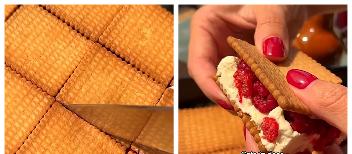 Desert fără coacere / FOTO: Colaj captură video TikTok