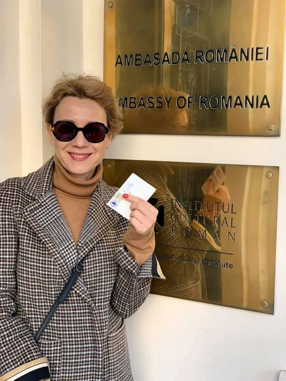 Mirela Oprişor a votat la Londra