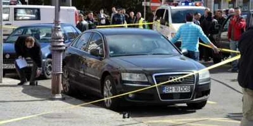 Bolidul sub care a fost pusă bomba