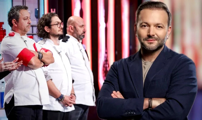 Mihai Morar, mesaj sublinal pentru cei trei chefi de la „Chefi la cuțite”? / foto: colaj Click!