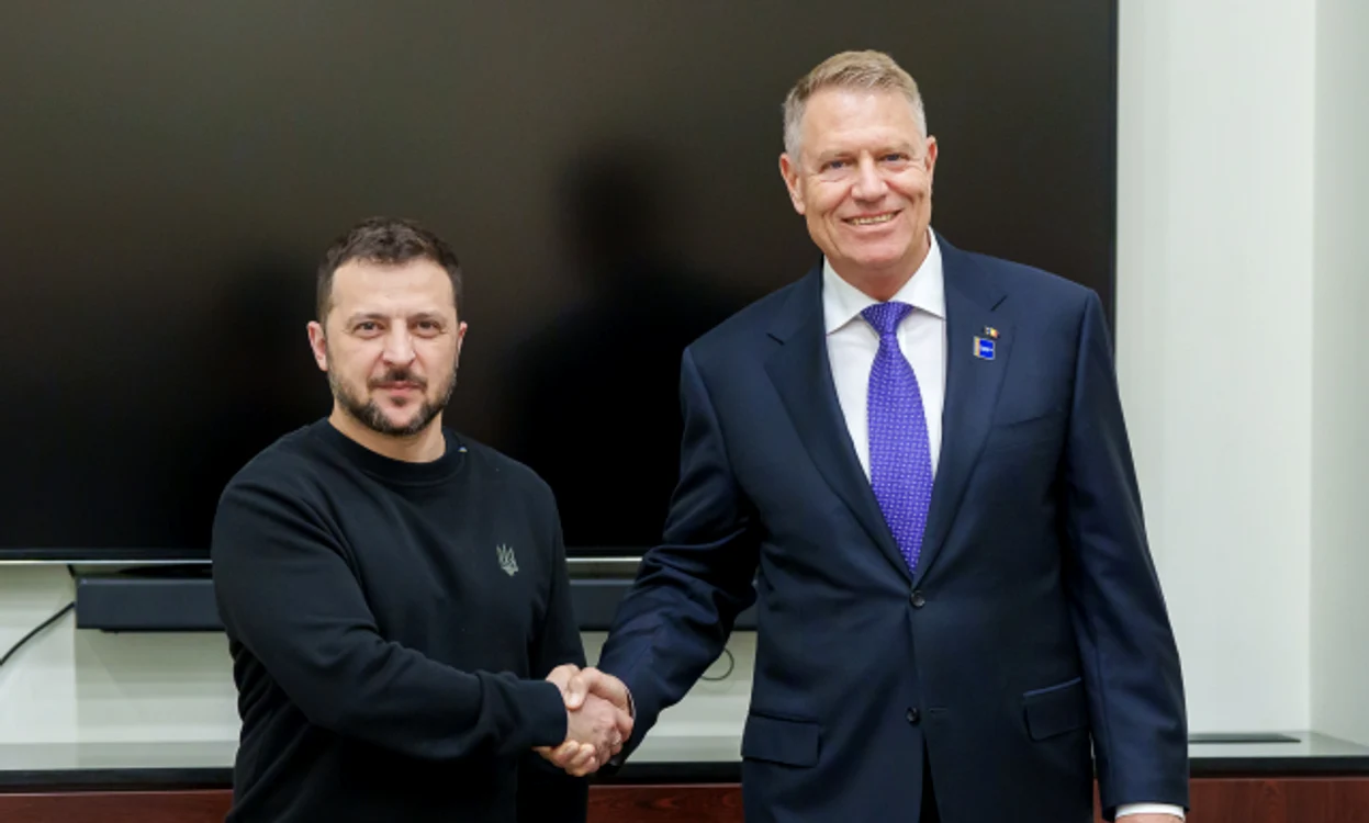 Zelenski i-a mulțumit lui Iohannis pentru sistemul Patriot oferit Ucrainei FOTO: Arhivă