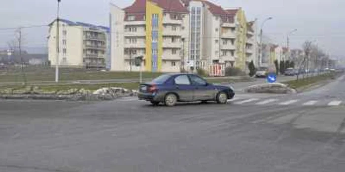 În această zonă se va construi noul sens giratoriu