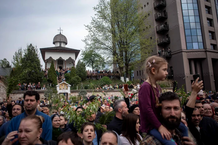 Cu mic, cu mare, la Pelerinajul de Florii (Foto: Inquam Photos)