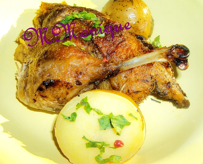 
    Raţă caramelizată  