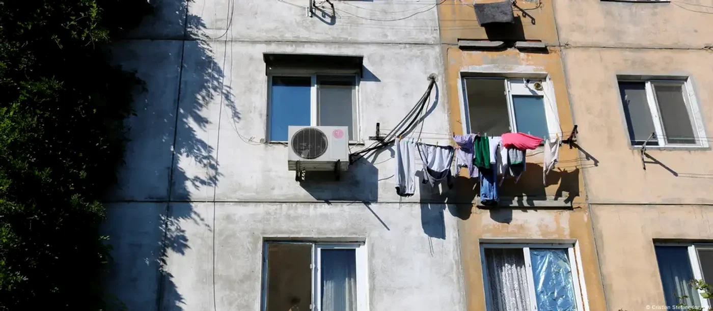 Un bloc din cartierul Ferentari din București