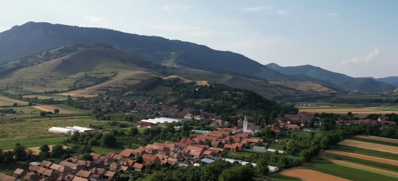 Locul din România în care soarele răsare de două ori / Foto: Captură video