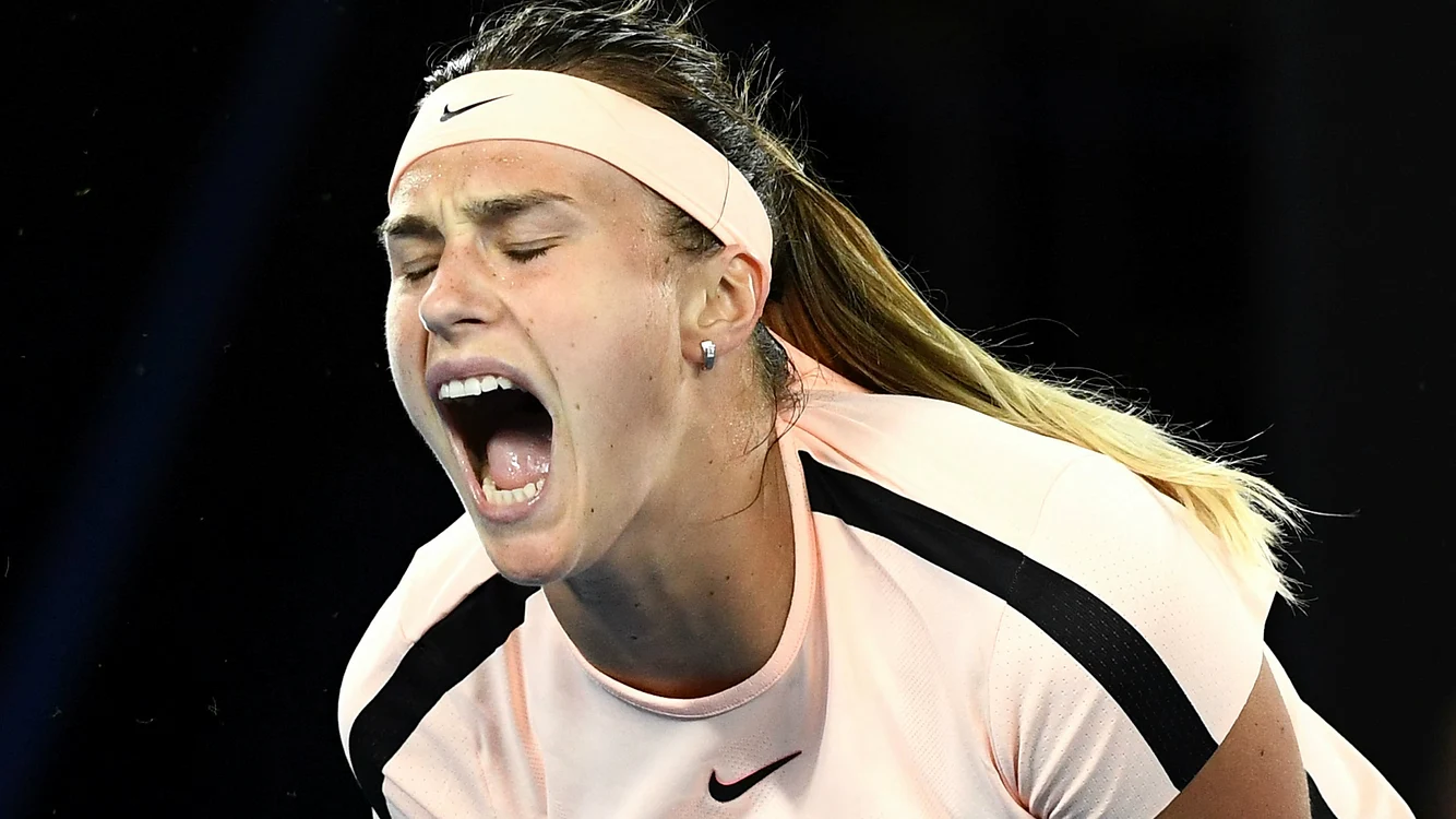 Aryna Sabalenka, strigăt de durere după două drame la indigo. Foto Getty images