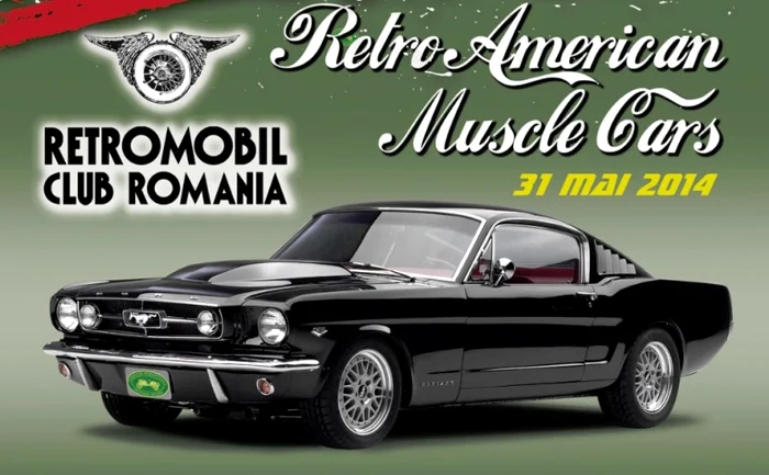 La expoziţie pot fi admirate mai multe modele Mustang