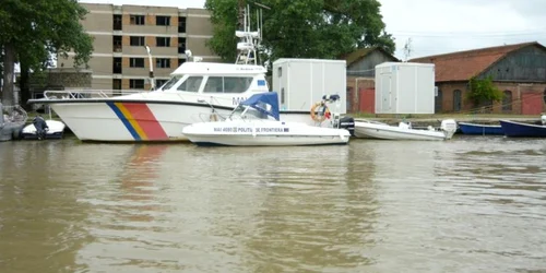 Prinşi de poliţiştii de frontieră din Sulina 