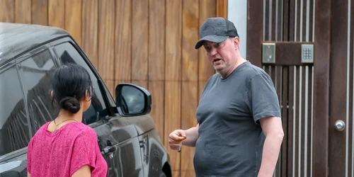 Actorul Matthew Perry de nerecunoscut. FOTO Profimedia