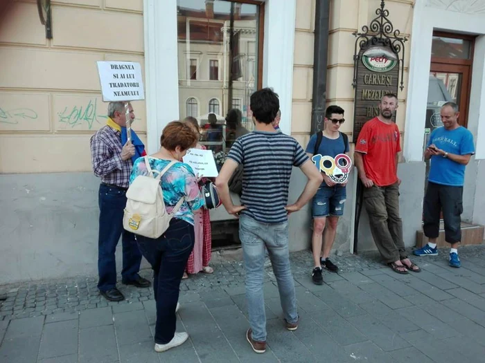 protets cluj foto adevarul