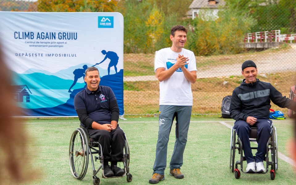 Centru de terapie prin sport pentru copiii cu dizabilități, realizat la poalele Făgărașilor de un fost campion balcanic