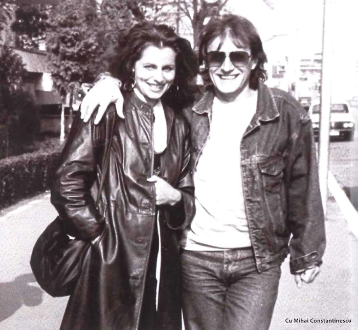 1991 – Alături de Mihai Constantinescu, un om apropiat sufletului ei