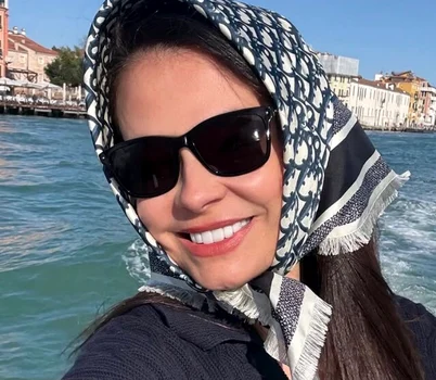 Anca Serea, în vacanță la Veneția foto: Facebook 