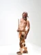 O reconstituire a lui Ötzi, Omul Ghețurilor, expusă la Muzeul de Arheologie din Tirolul de Sud (©iceman.it)