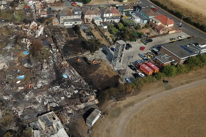 Incendiu Anglia FOTO AFP