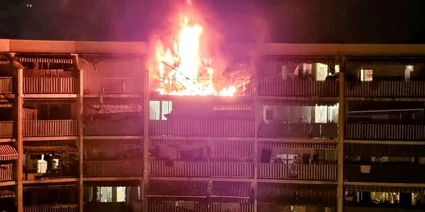incendiu cladire rezidențiala franta nisa FOTO X @nanana365media jpeg